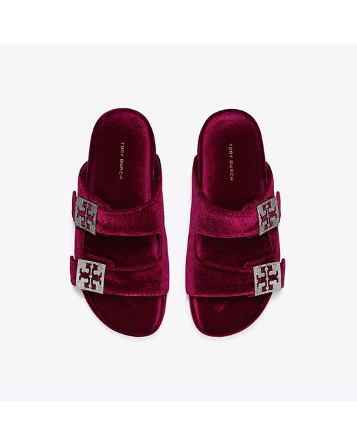 Tory Burch Purple Mellow Pavé Sandal