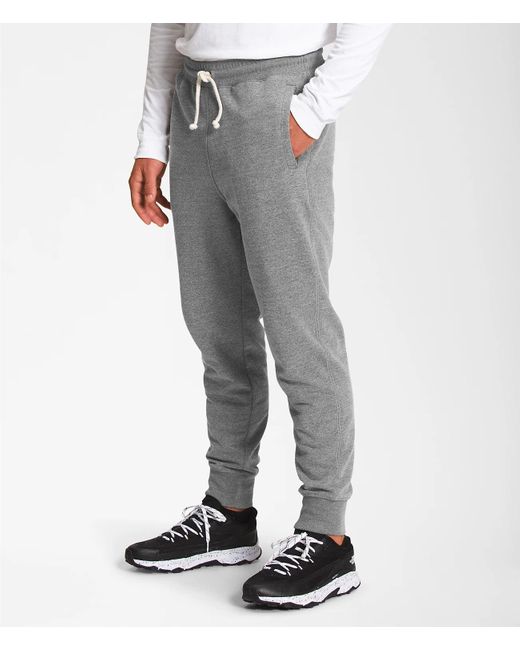 The North Face Heritage Patch Joggers in Gray for Men Lyst