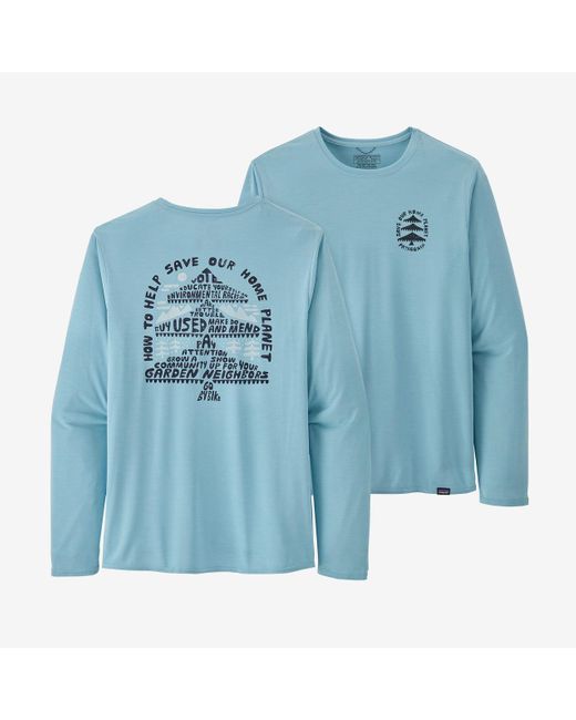 Patagonia Synthetic Fin Blue X-dye for Men | Lyst