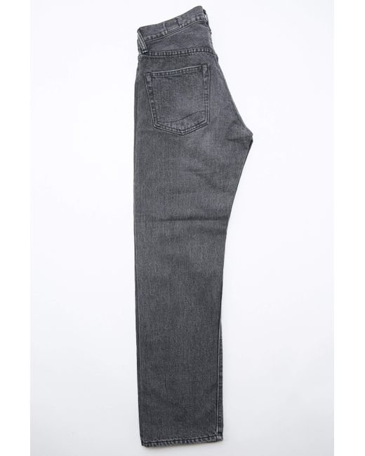 Orslow 107 Ivy Fit Slim Jean Black Denim Stone For Men Lyst