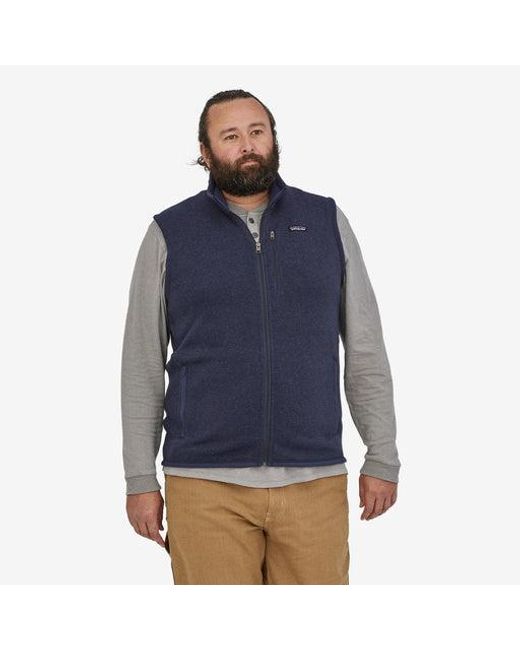 Patagonia better sweater vest blue hotsell