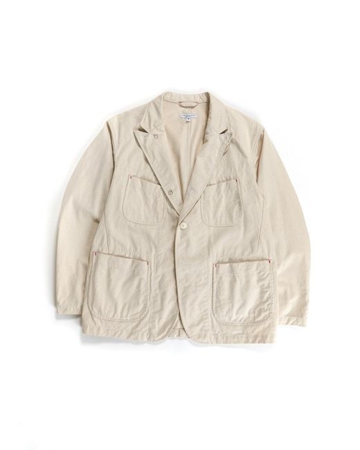 Engineered Garments Bedford Jacket in Natural for Men | Lyst