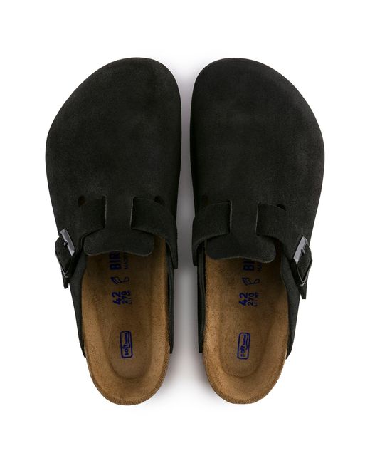 Boston soft sales footbed suede leather