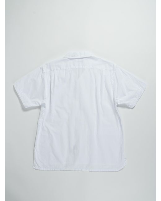 Engineered Garments Camp Shirt in White for Men | Lyst
