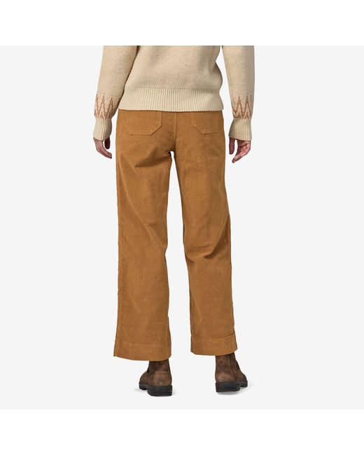 Patagonia Wide leg Cord Pants in Gray Lyst