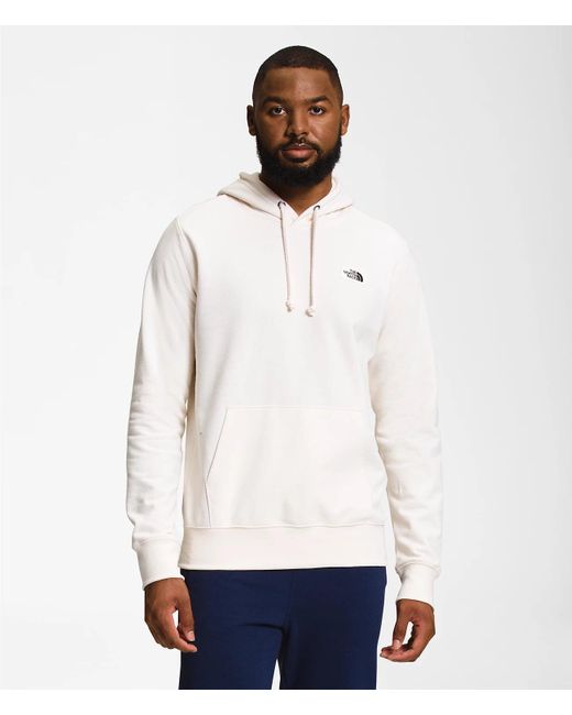 Totem Brand Co. The North Face Heritage Patch Pullover Hoodie in White ...