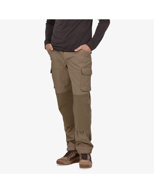 Patagonia Synthetic Cliffside Rugged Trail Pants Regular -mojave Khaki in  Natural for Men | Lyst