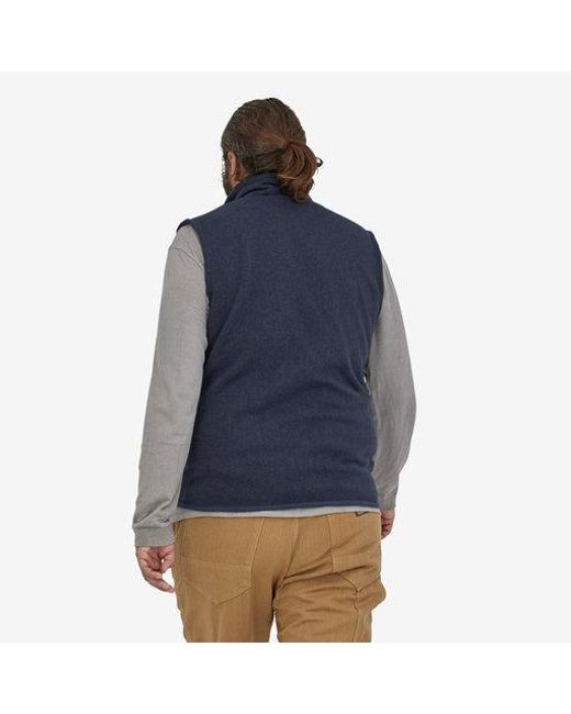 Patagonia Better Sweater Fleece Vest in Blue for Men Lyst