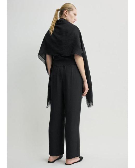 Totême Black Lounge Trousers
