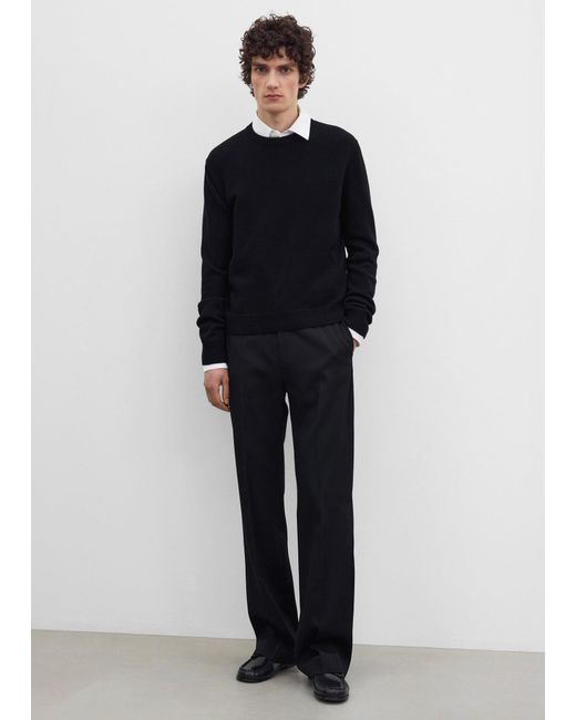 Totême Blue Cashmere Crew