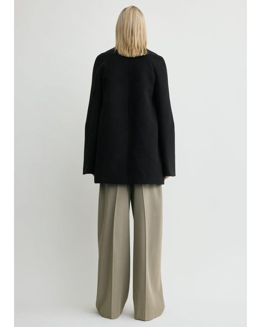 Totême White Bell-Sleeve Jacket