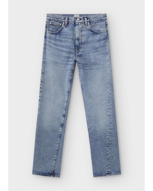 Totême Blue Twisted Seam Denim
