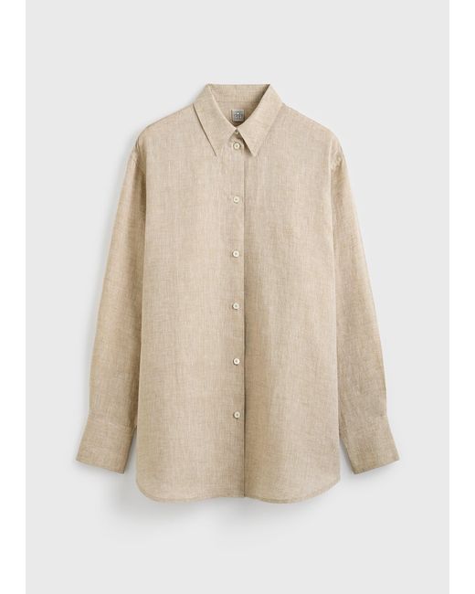 Totême Natural Oversized Summer Shirt