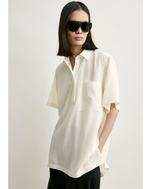 Totême Natural Fluid Polo Shirt