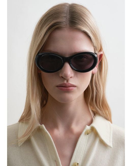 Totême Blue Oval Sunglasses