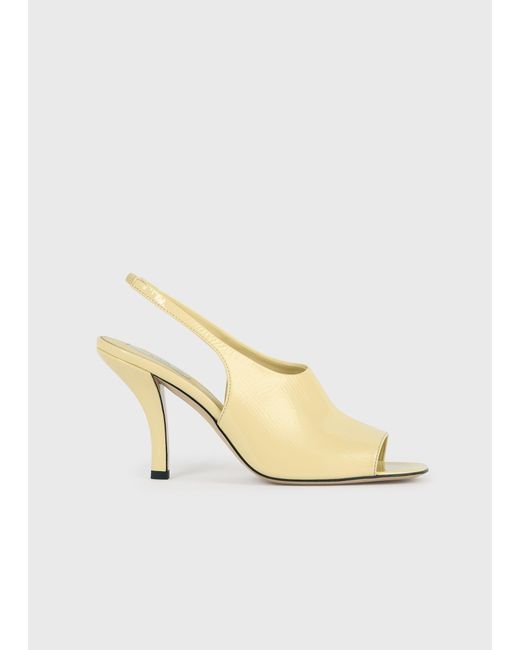 Totême Natural Contour Naplack Slingbacks