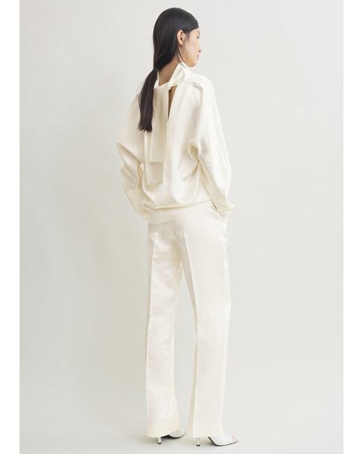 Totême  Natural Cowl Neck Blouse
