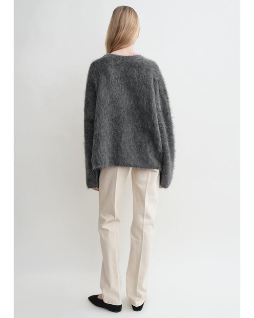 Totême  Multicolor Boxy Alpaca Knit