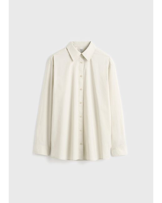 Totême Natural Classic Tumbled Shirt