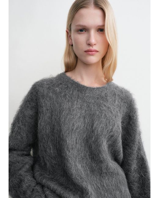 Totême  Multicolor Boxy Alpaca Knit