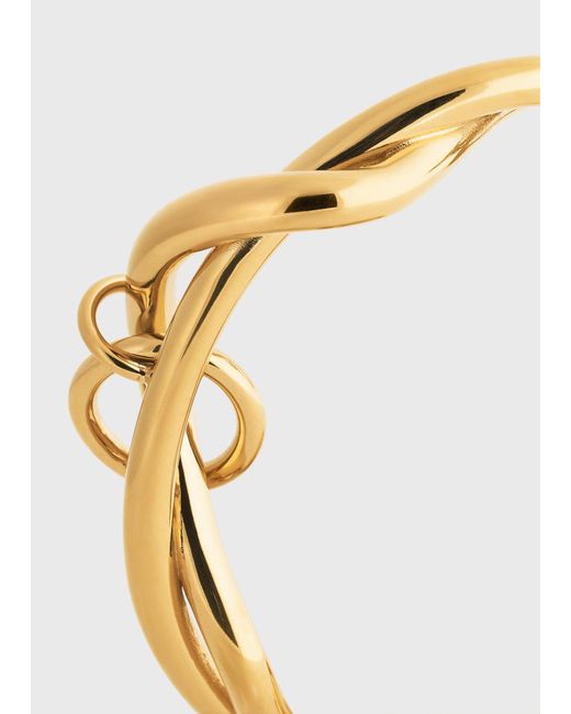 Totême  Metallic Swirl Cuff