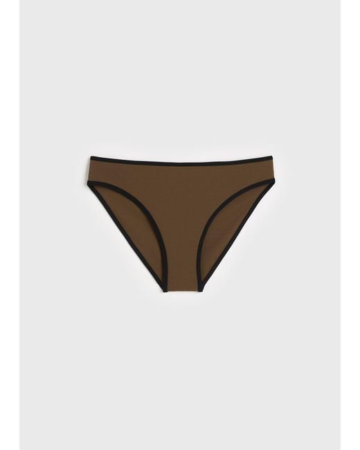 Totême Natural Stripe Edge Bikini Bottoms