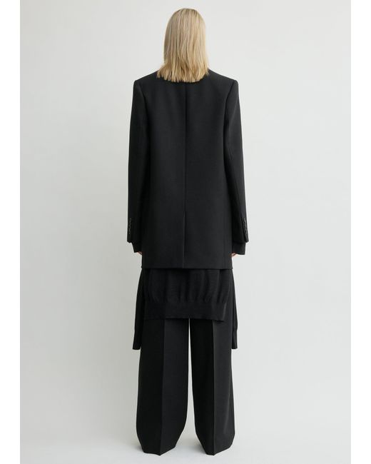 Totême Black Shield Blazer