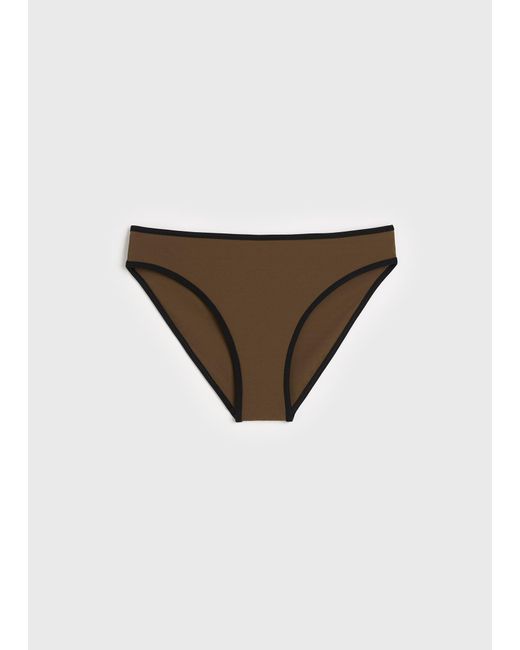 Totême Natural Stripe Edge Bikini Bottoms