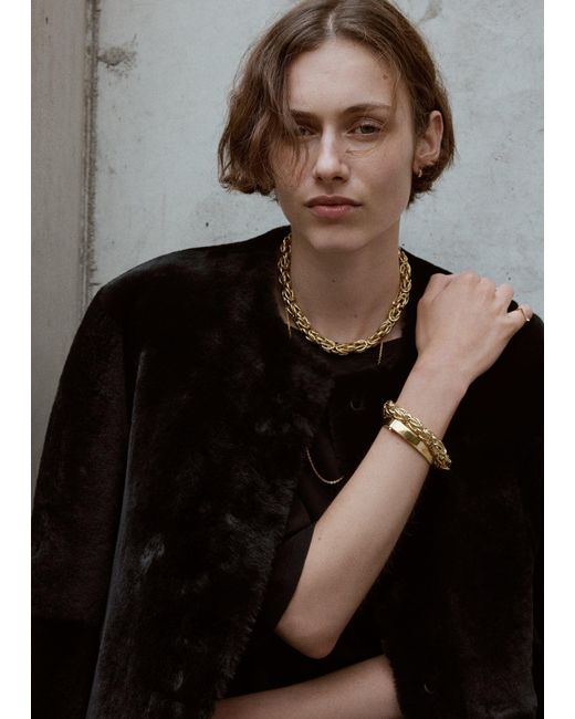 Totême  Metallic Byzantine Bracelet