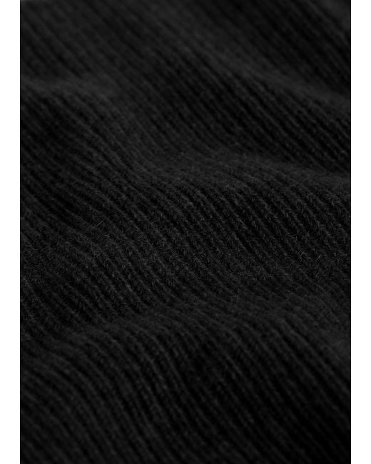 Totême Black Cashmere Neck Warmer