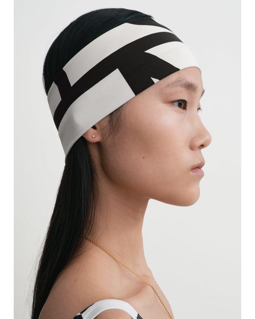 Totême Multicolor Monogram Headband