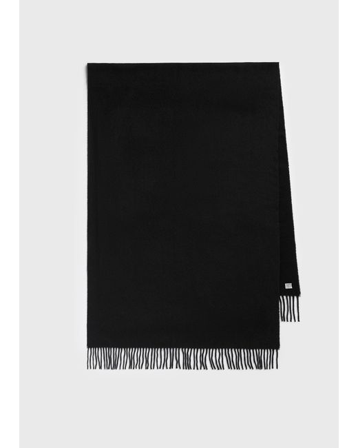 Totême  Black Cashmere Scarf