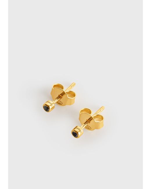 Totême  White Mini Diamond Studs