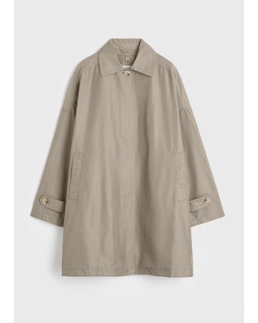 Totême  White Car Coat