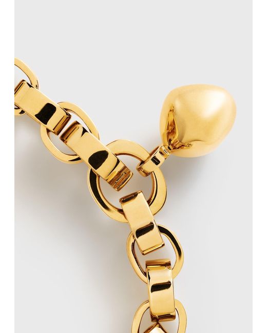 Totême  Metallic Pebble Bracelet