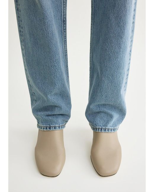 Totême  Natural Soft Nappa Ankle Boots