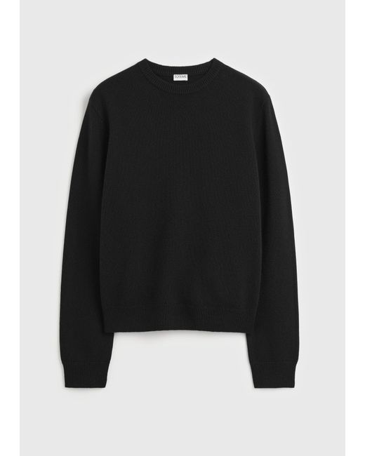 Totême Blue Cashmere Crew