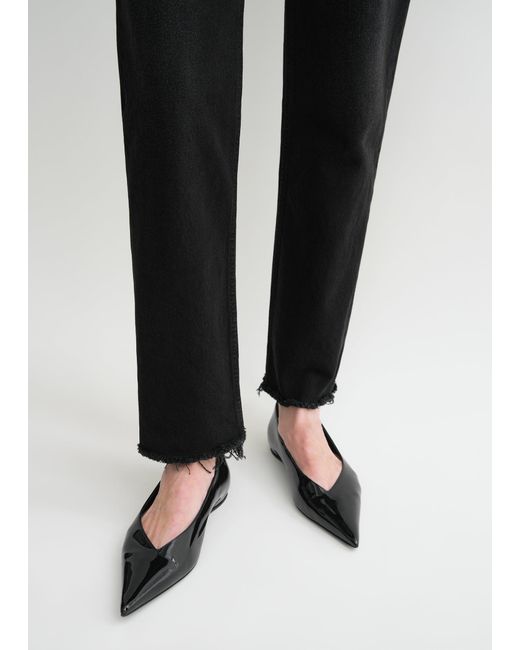 Totême White Classic Cut Denim