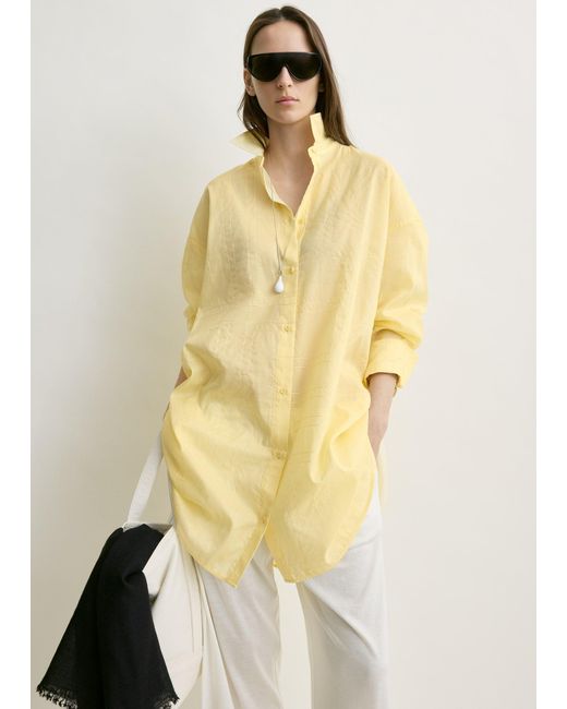 Totême Natural Long Summer Shirt