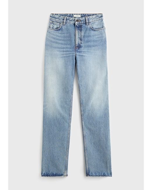 Totême Blue High Slim Denim