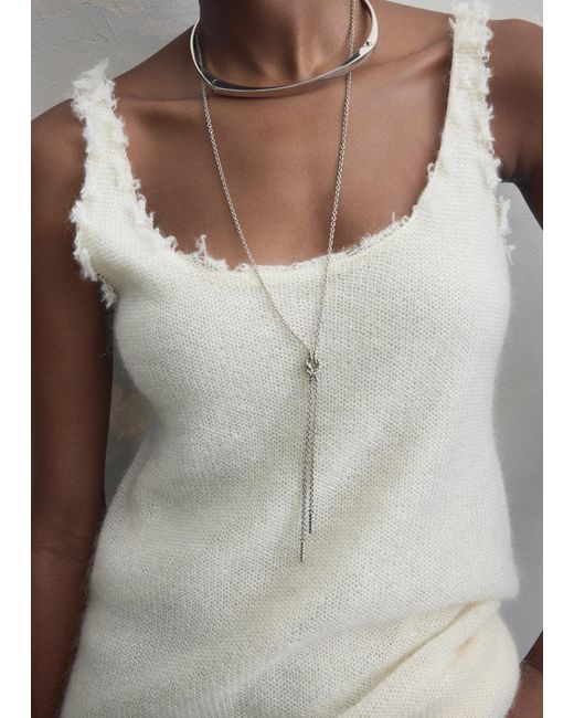Totême White Rope Lariat