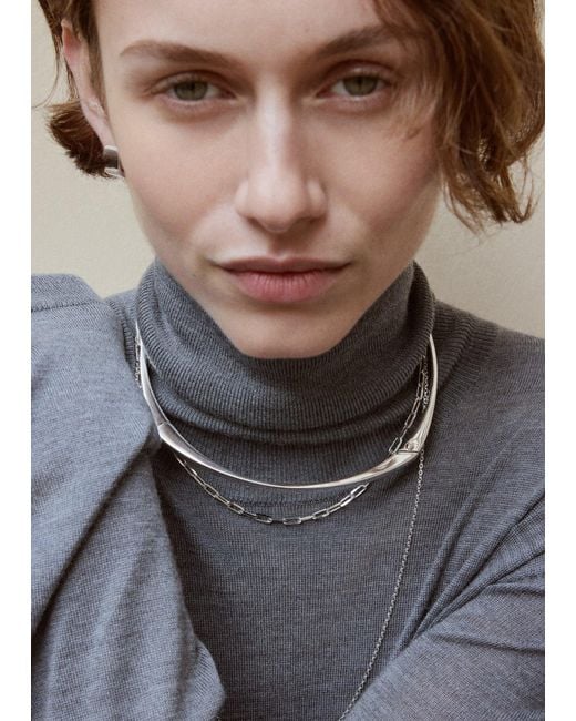 Totême  White Signature Collar