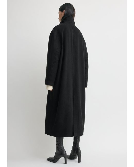 Totême Black Shield Coat