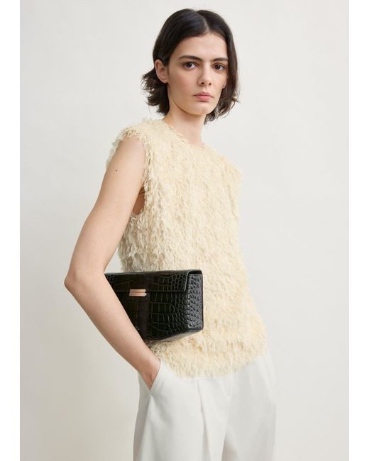 Totême Natural Feathered-Jersey Top