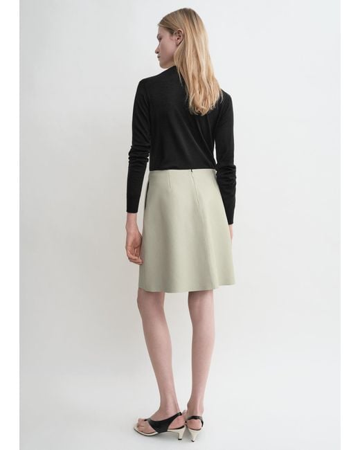 Totême  Multicolor Leather Skirt