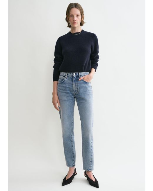 Totême Blue Twisted Seam Denim