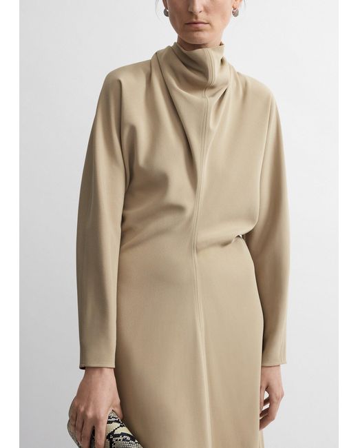 Totême Natural Slouch Waist Scarf Dress