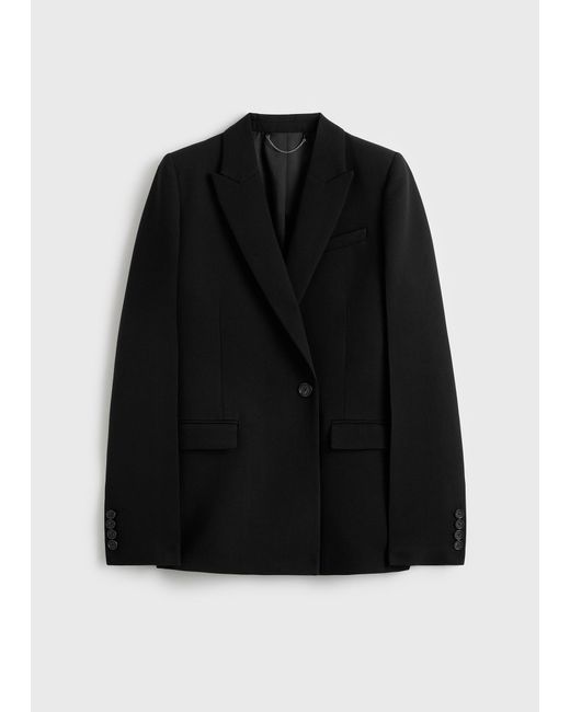 Totême Black Slim Tailored Blazer