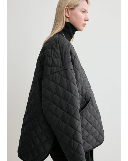 Totême Black Quilted Jacket