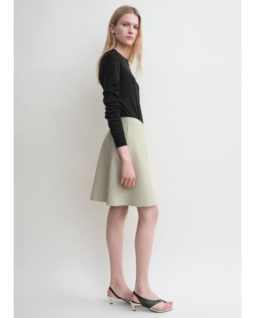 Totême  Multicolor Leather Skirt